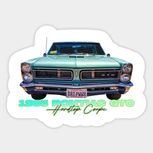 1965 Pontiac GTO Hardtop Coupe Sticker